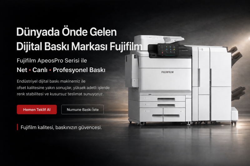 Fujifilm Dijital Baskı Bursa'da